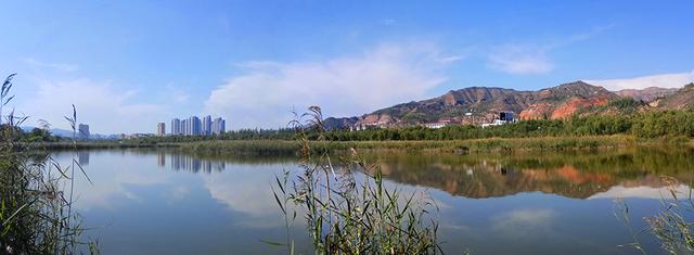 湟水河:水城相依入画来