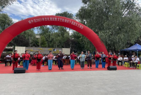 西宁城中：文化惠民沁人心 红色精神永传承