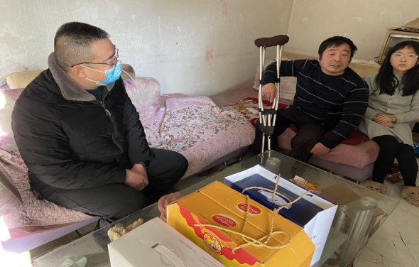 城中区自然资源局：春节慰问贫困户 浓浓关怀暖人心